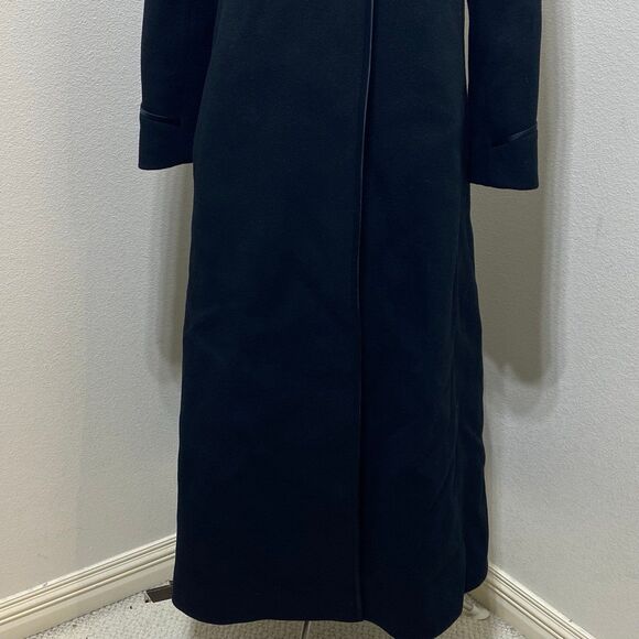 Vintage Zelinka Matlick Black Wool No Size Tag See Measurements - Picture 4 of 12